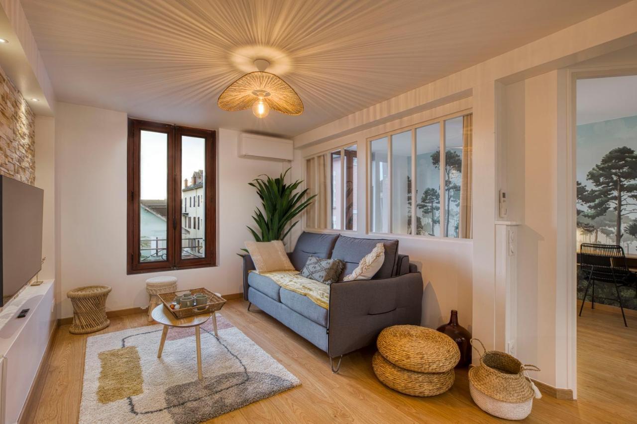 Le Carnot - Mycosyapart, Duplex Coeur De Ville Et Lac, Climatise Annecy Exterior photo